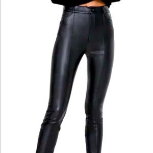 Zara Leather Pants